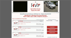 Desktop Screenshot of hvf.fr