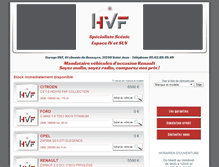 Tablet Screenshot of hvf.fr
